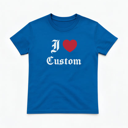 I Love Custom Baby Tee - Devotion
