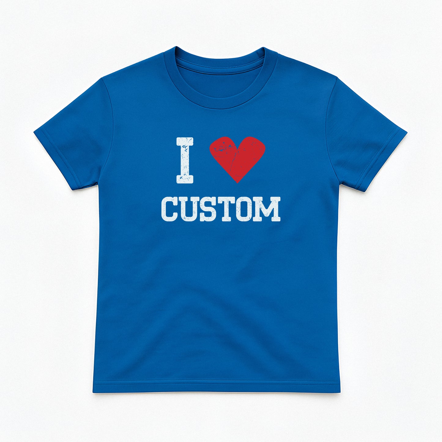 I Love Custom Baby Tee - Vintage Crush