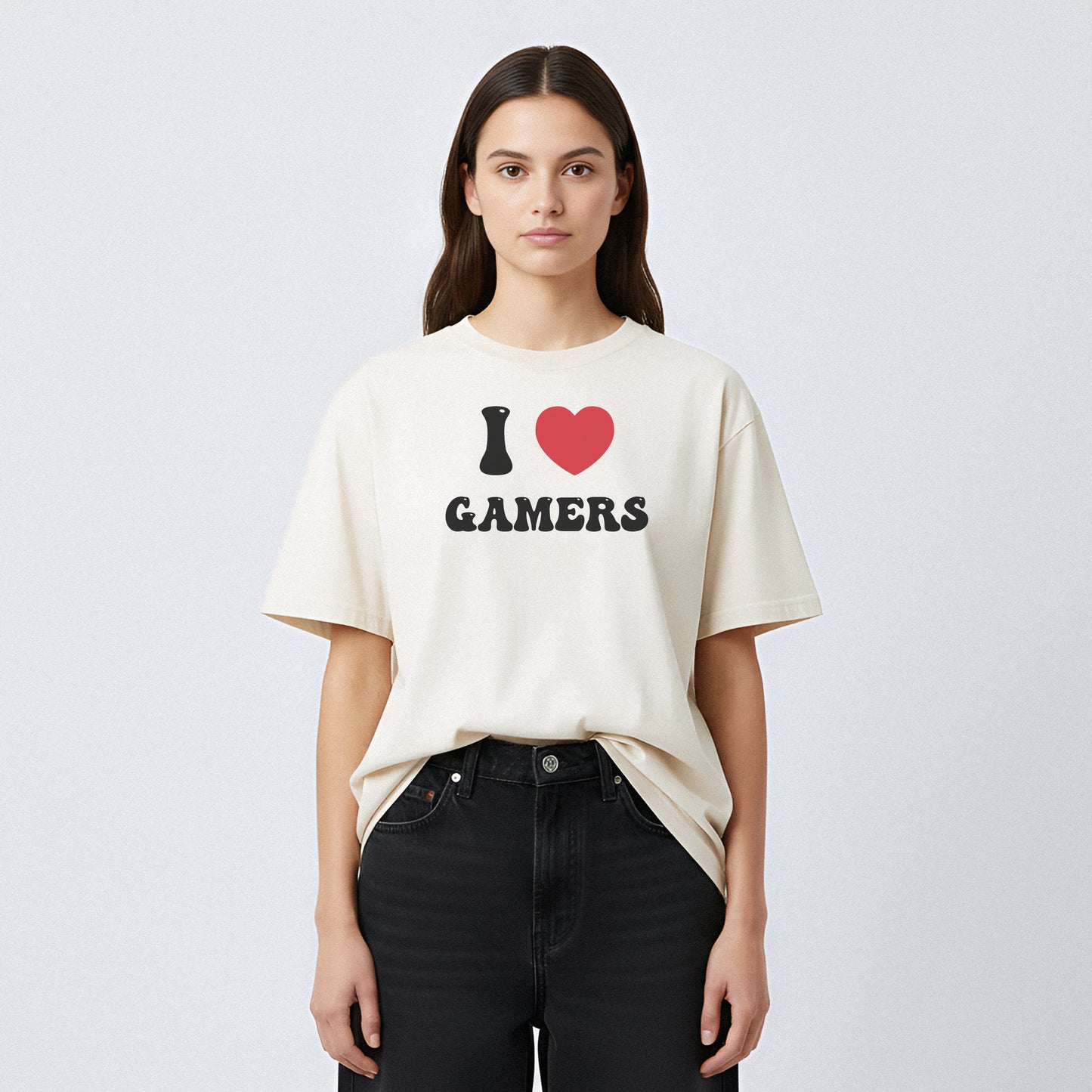I Love Custom Classic Tee - Good Vibes