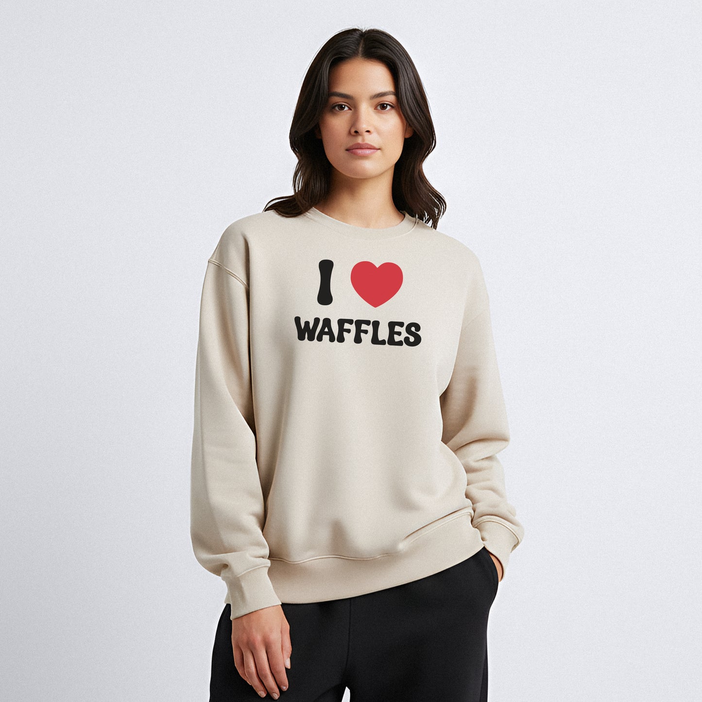 I Love Custom Sweatshirt - Pure Joy