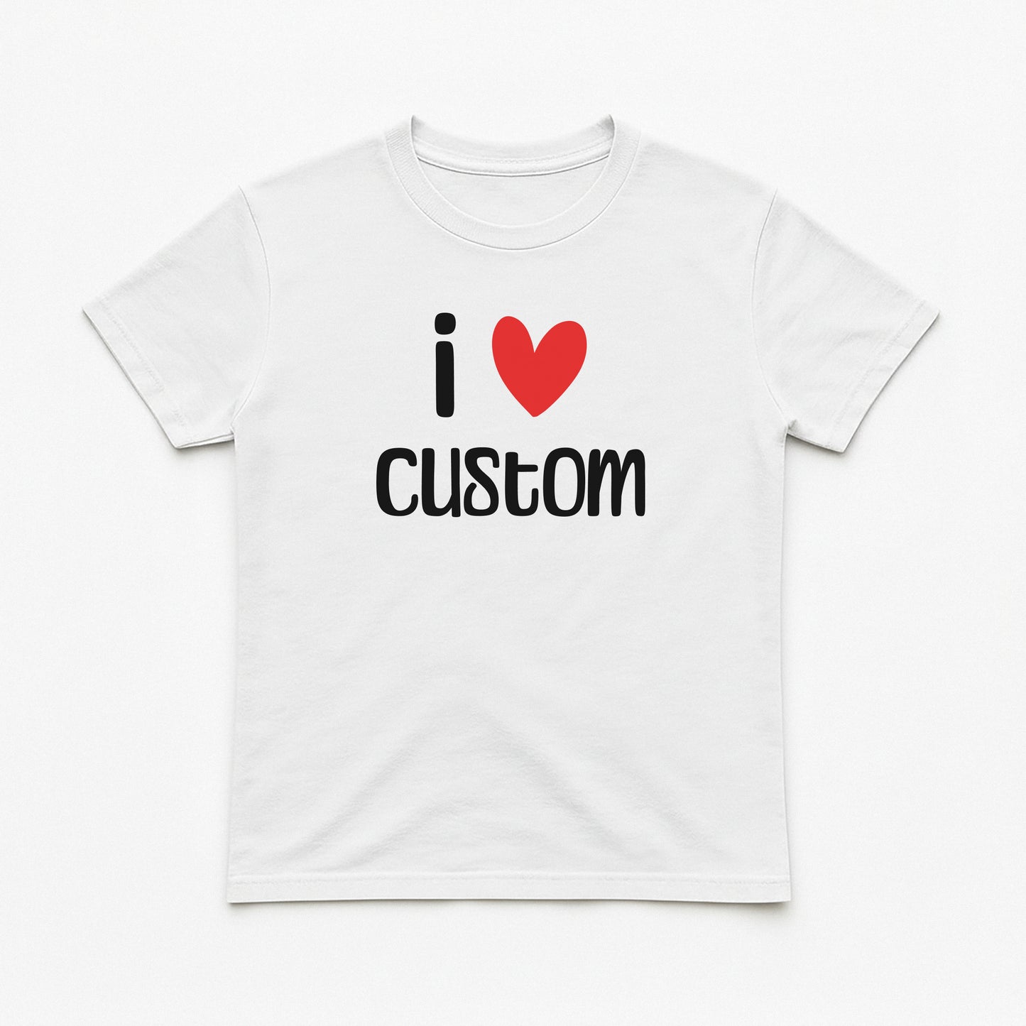 I Love Custom Baby Tee - Easy Love
