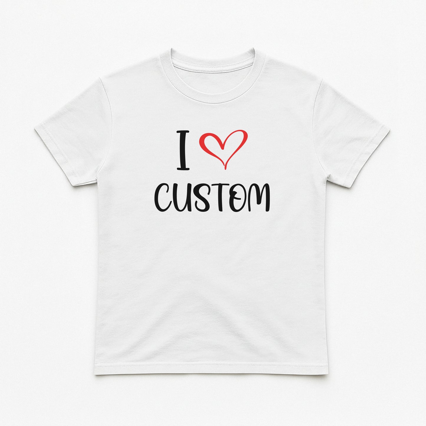 I Love Custom Baby Tee - Sugar Rush