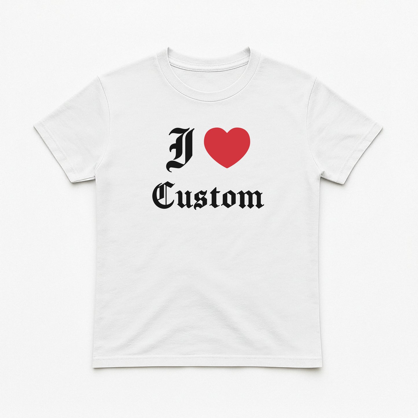 I Love Custom Baby Tee - Devotion