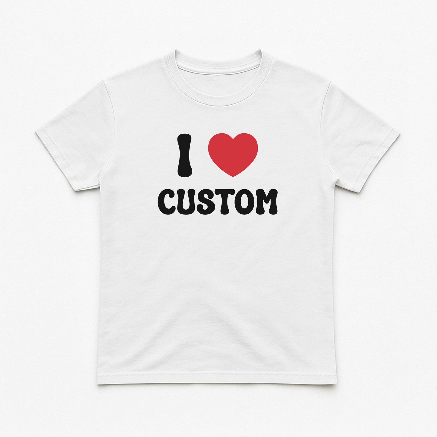 I Love Custom Baby Tee - Pure Joy