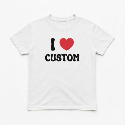 I Love Custom Baby Tee - Pure Joy