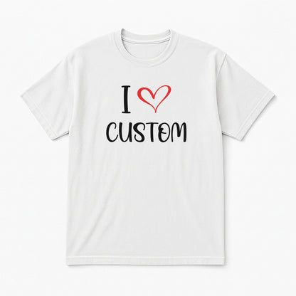 I Love Custom Classic Tee - Sugar Rush