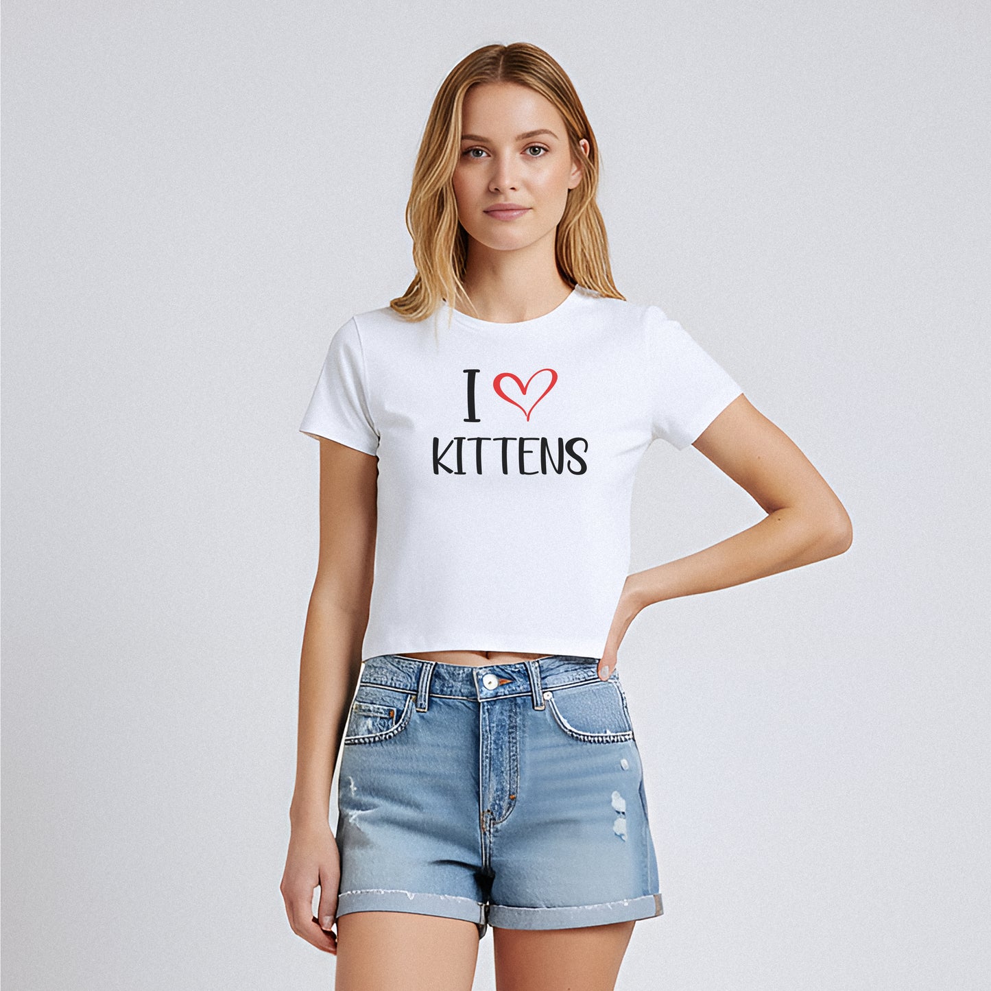 I Love Custom Baby Tee - Sugar Rush