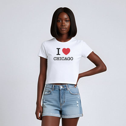 I Love Custom Baby Tee - The Classic