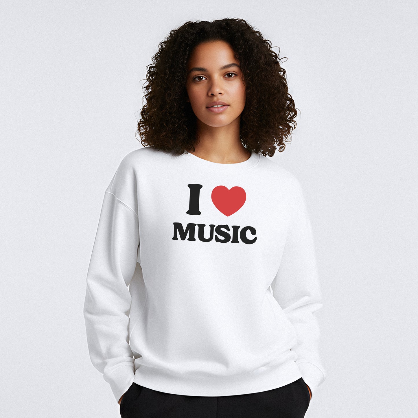 I Love Custom Sweatshirt - Heartbreaker