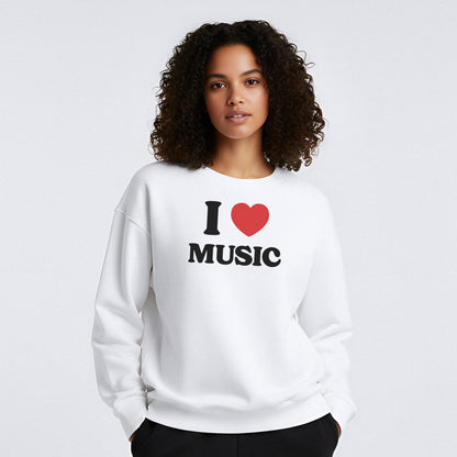 I Love Custom Sweatshirt - Heartbreaker